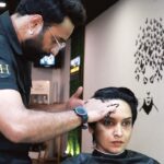 Lena Kumar Instagram - After a year of Hair damage from bleaching & colouring & extreme heat styling for films I decided to start afresh. Wanted to shave my hair off but didn’t do it this time. Instead I tried out this new style with Arjun @thestylinghousesalon. Fresh start for healthy hair growth 😊. @manikandan.oc2016 thanks for referring 😊