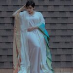 Lena Kumar Instagram - Flowing couture…, @fashionbaycouture @vineeshsmoke @shezone_makeup @dcjewellers.official @devieventresort Fashion BAY