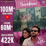 Leon James Instagram - First 100 Million 💥🥳🥂 Thank you all for listening! 😌❤️🙌🏼 @ashwath_marimuthu @vishwaksens @anirudhofficial @asha.bhat @mipalkarofficial @shyamkasarlalyrics @dilraju.producer @pvpcinemaoffl @vamsikaka