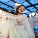 Leona Lishoy Instagram - Pretty pastel lehenga by @kahani_stories_in_thread Videography - @nostalgiaevents.in Costume - @kahani_stories_in_thread MUAH - @merins_remyamerin Jewellery- @meralda.jewels Location - @portmuziriskochi For costume enquiries, please Call or WhatsApp us on +918138008077 #kahani #storiesinthread #clothingbrand #indianclothing #bridallehenga #bridalcouture #bridesofinstagram #bridesofindia #reels #reelsinstagram #instagood
