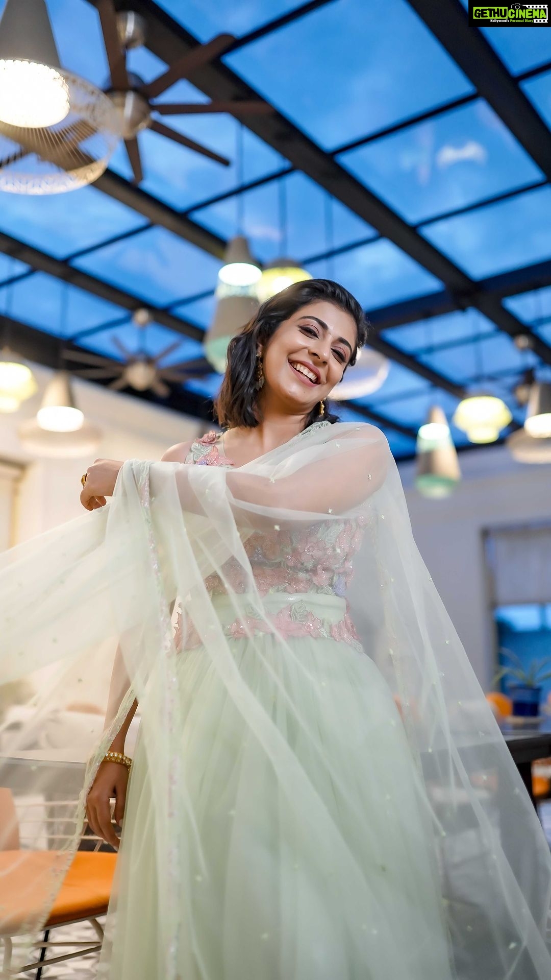 Leona Lishoy Instagram - Pretty pastel lehenga by @kahani_stories_in_thread Videography - @nostalgiaevents.in Costume - @kahani_stories_in_thread MUAH - @merins_remyamerin Jewellery- @meralda.jewels Location - @portmuziriskochi For costume enquiries, please Call or WhatsApp us on +918138008077 #kahani #storiesinthread #clothingbrand #indianclothing #bridallehenga #bridalcouture #bridesofinstagram #bridesofindia #reels #reelsinstagram #instagood