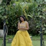 Leona Lishoy Instagram - Here’s to finding a ray of sunshine in everything around! Wearing this beautiful canary yellow lehenga by @kahani_stories_in_thread 💛 Photography - @nostalgiaevents.in Costume - @kahani_stories_in_thread MUAH - @merins_remyamerin Jewellery- @meralda.jewels Location - @portmuziriskochi #kahani #storytellers #storiesinthread #clothingbrand #indianclothing #ethnic #indowestern #dresses #embroidery #besfestiveready #aditiravi #leonalishoy #noor #newcollection #bridesofindia #kahanibrides #wedding #weddingpret #winter #instagood