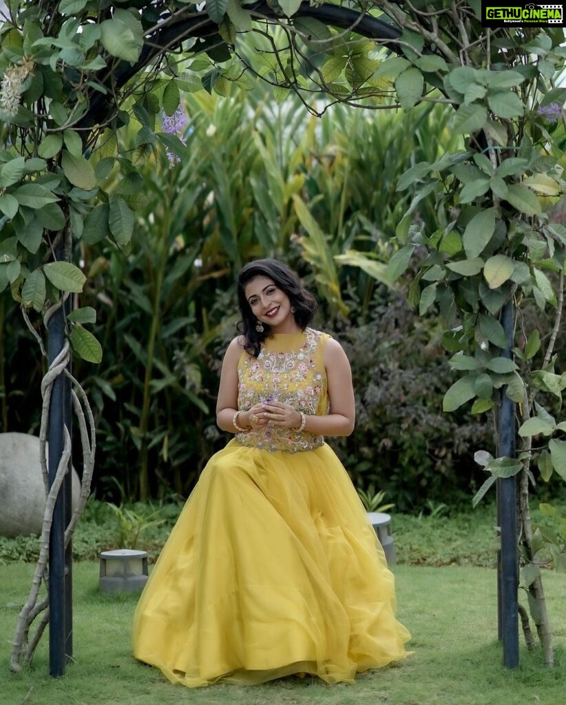 Leona Lishoy Instagram - Here’s to finding a ray of sunshine in everything around! Wearing this beautiful canary yellow lehenga by @kahani_stories_in_thread 💛 Photography - @nostalgiaevents.in Costume - @kahani_stories_in_thread MUAH - @merins_remyamerin Jewellery- @meralda.jewels Location - @portmuziriskochi #kahani #storytellers #storiesinthread #clothingbrand #indianclothing #ethnic #indowestern #dresses #embroidery #besfestiveready #aditiravi #leonalishoy #noor #newcollection #bridesofindia #kahanibrides #wedding #weddingpret #winter #instagood