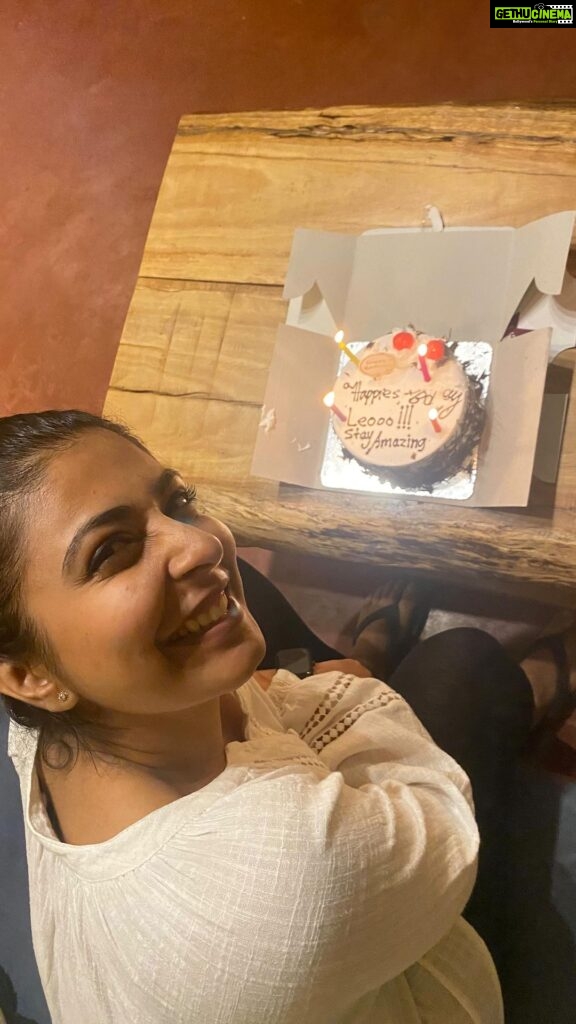 Leona Lishoy Instagram - A small appreciation note to all the lovely people around. Thank you for making my birthday even more special with all your wishes through calls (sorry about the network), stories, posts and messages ♥ Some of you made me cry, especially you @uthara__dileep 🥹. And You guys @bindulishoy @lionalleeshoy @tanya_gijy 🥹. Thank you @hideaway.arangy for giving me the most peaceful birthday morning and the yummiest homemade food ever. Thank you Vinayak and the other staff at Hideaway and @iambobbyeric for the lovely surprise 🤗 and of course @halfbakedharmony_ for planning the surprise. . . You made my day so much brighter 🤎 #birthday #reels Hideaway Arangy - Boutique Resort