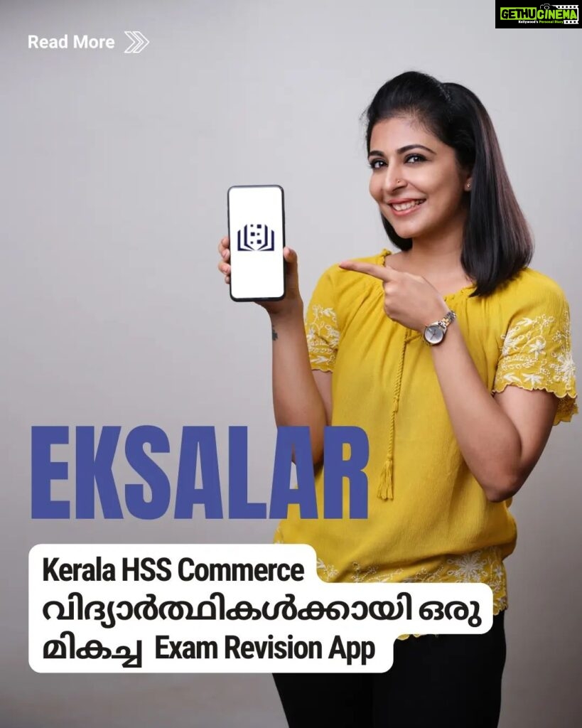 Leona Lishoy Instagram - Eksalar is so excited to welcome Leona Lishoy as our brand ambassador. Who better to represent Eksalar's Mission to empower HSS commerce students with exam ready revision material than someone like Leona who knows what being a commerce student feels like We are excited to have her on our journey in empowering lakhs of students from both Govt and Non-govt schools with affordable revision material that they can count on We promise to give you the best revision material in Kerala and we will always work towards making it better and better. Kerala, India