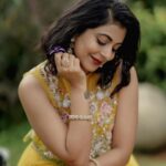 Leona Lishoy Instagram - Dreamy yellow lehenga by @kahani_stories_in_thread 💛 Photography - @nostalgiaevents.in Costume - @kahani_stories_in_thread MUAH - @merins_remyamerin Jewellery- @meralda.jewels Location - @portmuziriskochi #kahani #storytellers #storiesinthread #clothingbrand #indianclothing #ethnic #indowestern #dresses #embroidery #besfestiveready #aditiravi #leonalishoy #noor #newcollection #bridesofindia #kahanibrides #wedding #weddingpret #winter #instagood