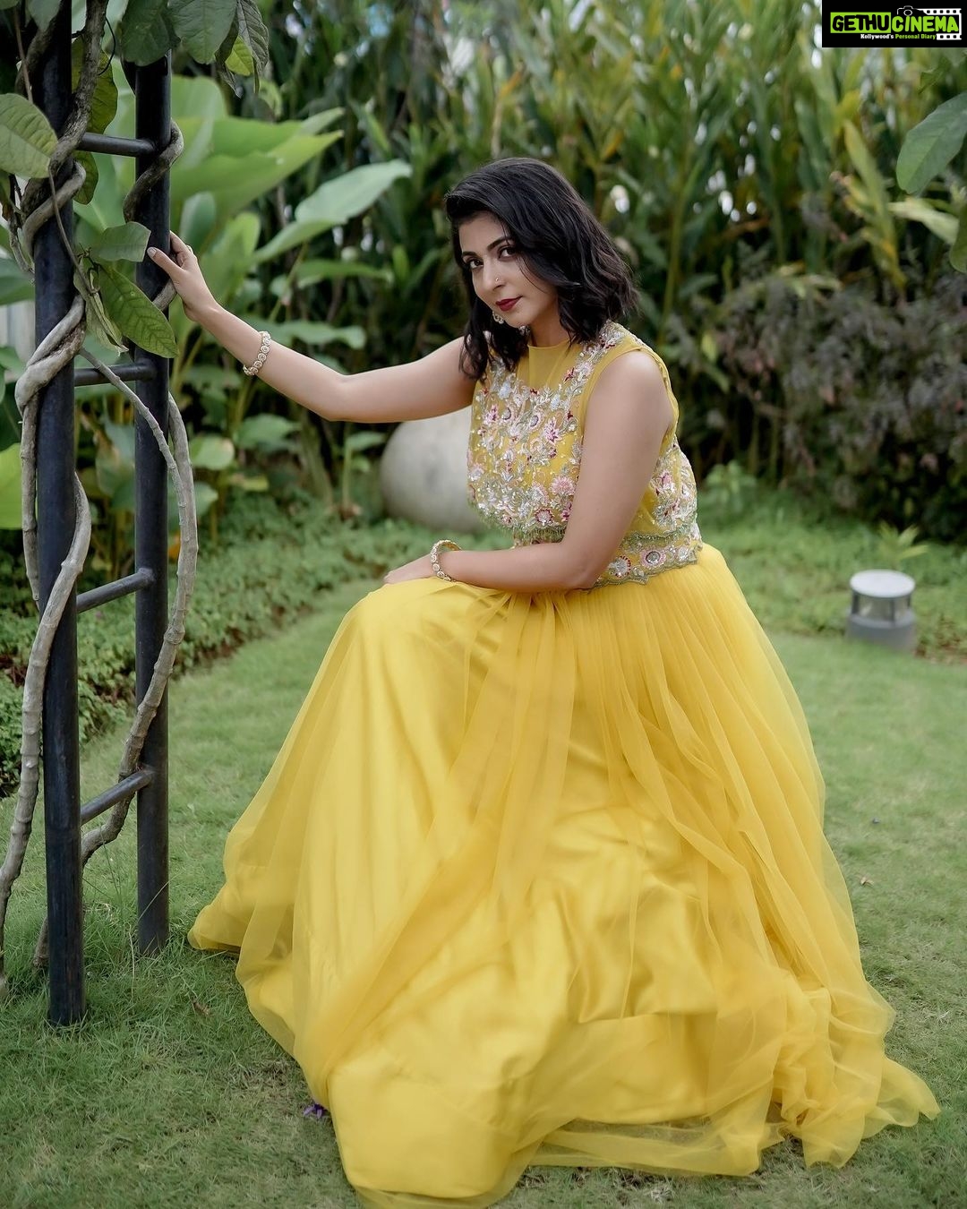 Leona Lishoy Instagram - Here’s to finding a ray of sunshine in everything around! Wearing this beautiful canary yellow lehenga by @kahani_stories_in_thread 💛 Photography - @nostalgiaevents.in Costume - @kahani_stories_in_thread MUAH - @merins_remyamerin Jewellery- @meralda.jewels Location - @portmuziriskochi #kahani #storytellers #storiesinthread #clothingbrand #indianclothing #ethnic #indowestern #dresses #embroidery #besfestiveready #aditiravi #leonalishoy #noor #newcollection #bridesofindia #kahanibrides #wedding #weddingpret #winter #instagood