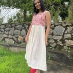 Leona Lishoy Instagram - #throwback Onam ‘22 Wearing @mosegi.in