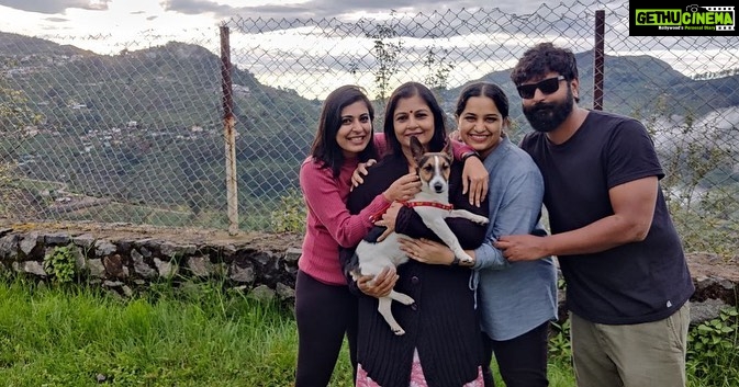 Leona Lishoy Instagram - Paapu on his first trip to the hills ❤️ Swipe ⬅️ . . 📸 @ashwing1686 Kodaikanal, tamil nadu