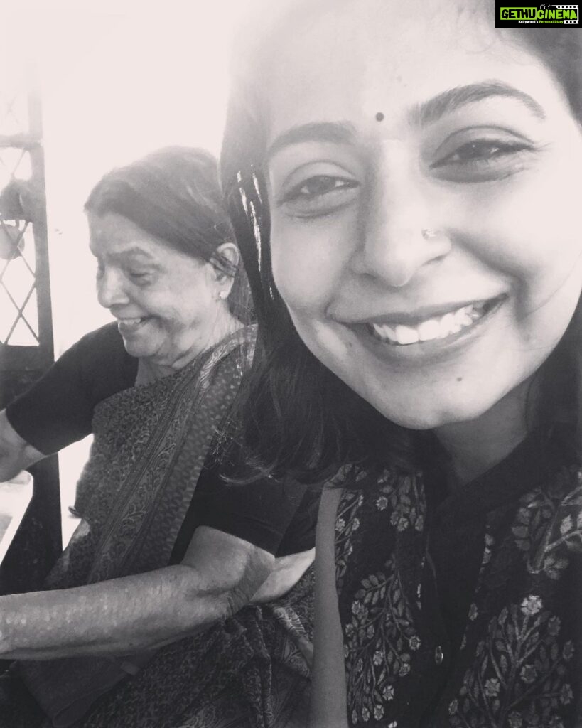 Leona Lishoy Instagram - A love so unconditional. A love so pure. Near or far! . . My cutes just turned 83 ✨🤗 #ammamma #noonecanlovemebetter