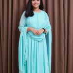 Lijomol Jose Instagram - 💙 @srishti_couture_studio @zohibzayi @femy_antony__ @sharath_8686 @pranavraaaj