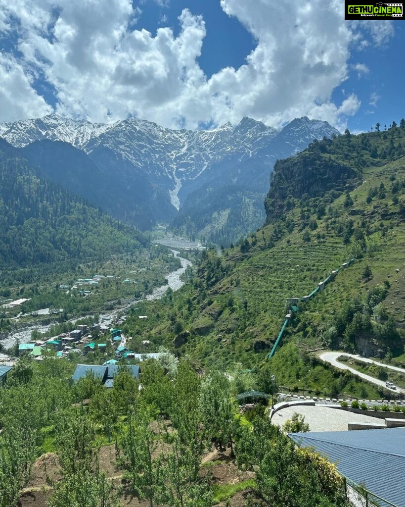 Lisa Ray Instagram - Sublime views of the Himalayas from #sitarahimalaya and one from a day trip to Lahaul. I know I’m obsessed and can easily spend hours merging with the mountains’ many moods. I’m sure there’s a few of you out there who similarly hear your soul sing gazing at these glorious peaks.