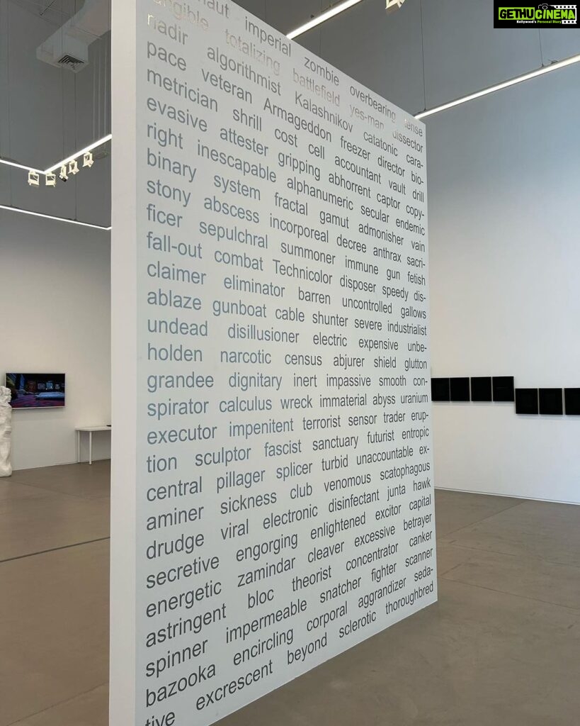 Lisa Ray Instagram - Fortunately I caught the #NotationsonTime group show @isharaartfoundation in #alserkalavenue before it wrapped. Co-curated by the prodigiously talented #sabihahmed and @sandhini.poddar, this presentation explored the philosophical and political dimensions of time through the works of 20 contemporary artists from South Asia, and proved an invitation to walk through works by artists I admire like @soumyasankarbose @dayanitasingh #shebachachi @anoliperera (who incidentally has one piece still available on @theupsidespace while the other has been sold to a prominent director) @_gauri_gill_ @___ayesha_sultana___ @azizhazara and more. I’ve been so busy building an art tech business I haven’t been able to lose myself in an exhibition in a while. The irony is not lost on me. Stolen moments sprinkled into packed schedules are as essential as that drop of sweetness on the tongue.