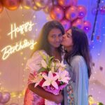 Lisha Chinnu Instagram - So here wishing my baby girl My betterhalf Mysoulpartner Happy Happy birthday to you. @varsha.pchandran. You know I love you loads loads loads Hugggieee 🫂 Decor @surprise.galatta