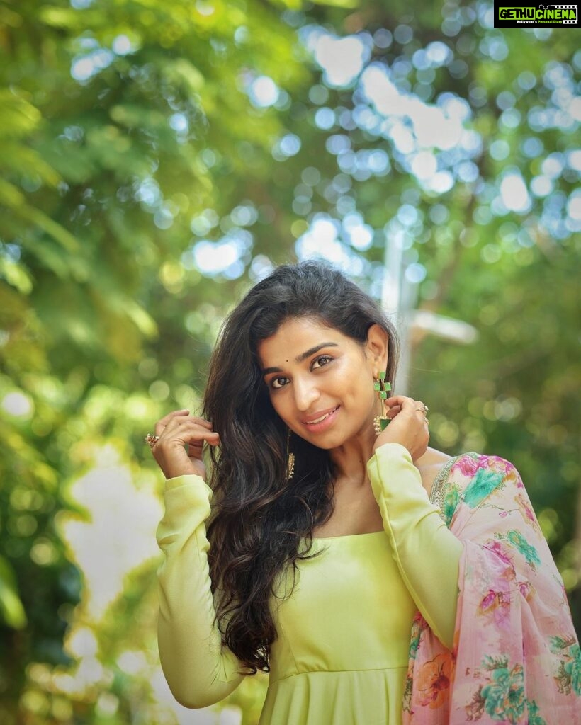 Lisha Chinnu Instagram - 🫶🏼🫶🏼🫶🏼 . . . Photos @gk_.photography._ Costume @labelswarupa #salwar #natural #nomakeup #chennai #tamil #tamilnadu #vaathi #desi #desigirl #trending