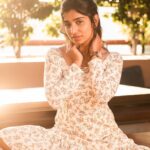 Lisha Chinnu Instagram - Sometimes all life asks you to do is stop, see, and appreciate…!!! . . Photographer @gowtham__rajendran Costume @labelswarupa Muah @ftvsalon.sterlingroad.chennai Location @kommunelife #casual #outfits #dresses_up #love #photography #actress #kollywood #tamilponnu #chennai Chennai, India