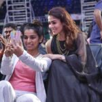 Lisha Chinnu Instagram - With the lady superstar Rowdy baby @nayantharaaa #galattacrownawards2022.. Thank you @kiransa for capturing tis beautiful moment for me #fangirlmoment😍 #ladysuperstar #cute #nayanthrafans #nayan #kollywoodcinema #southcinema #tamilcinema #womeninmovies #strongwomenquotes #inspiration #powerliftingwomen #emotional