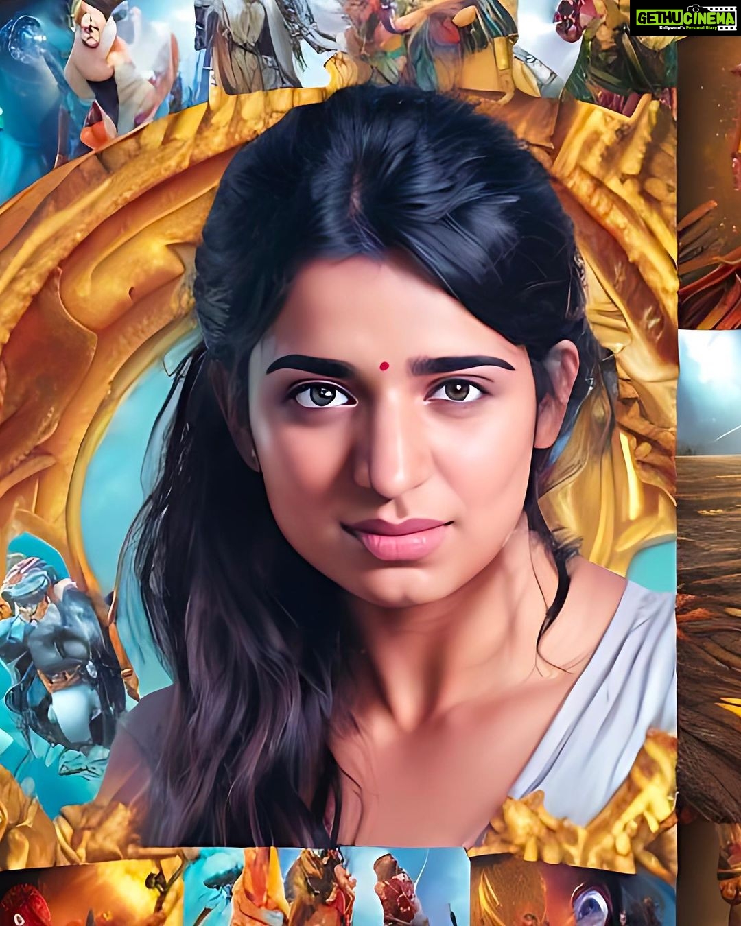 Lisha Chinnu Instagram - Following d trend..!!!! Pick your favourite look 👀 . . . #ai #aiart #trending #lookstyle #different #paint #chennai #contentcreator