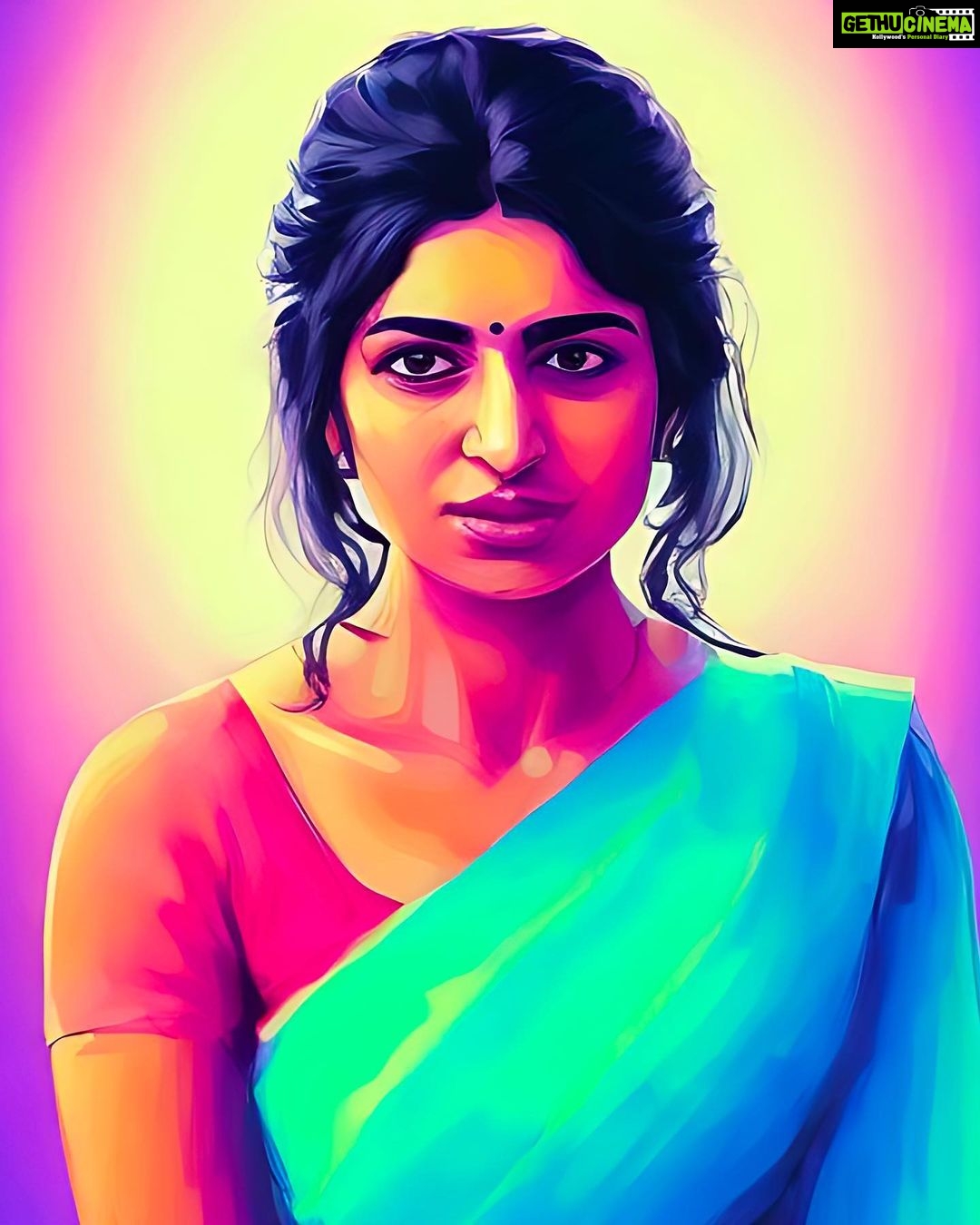Lisha Chinnu Instagram - Following d trend..!!!! Pick your favourite look 👀 . . . #ai #aiart #trending #lookstyle #different #paint #chennai #contentcreator