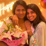 Lisha Chinnu Instagram - So here wishing my baby girl My betterhalf Mysoulpartner Happy Happy birthday to you. @varsha.pchandran. You know I love you loads loads loads Hugggieee 🫂 Decor @surprise.galatta