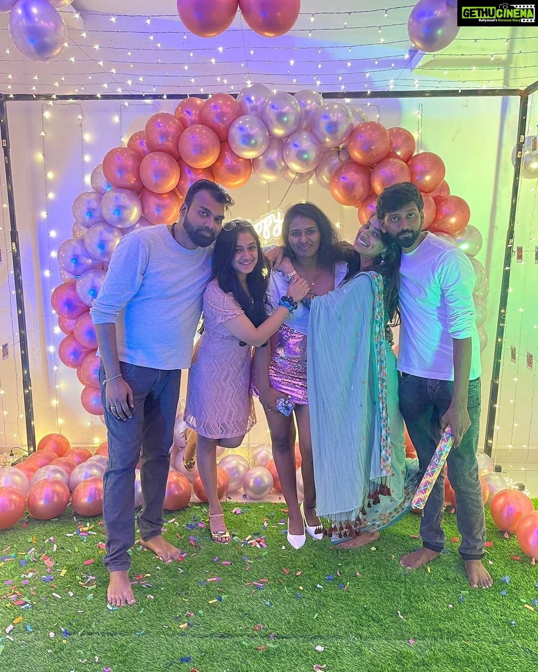 Lisha Chinnu Instagram - So here wishing my baby girl My betterhalf Mysoulpartner Happy Happy birthday to you. @varsha.pchandran. You know I love you loads loads loads Hugggieee 🫂 Decor @surprise.galatta