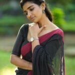 Lisha Chinnu Instagram - • Just lost in thought. 💭 . . . Photos @gowtham__rajendran Muah @ftvsalon.sterlingroad.chennai Stylist @labelswarupa