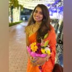 Lisha Chinnu Instagram - "Change is Uncomfortable" A comfort zone is a beautiful place to be, but nothing ever grows there...!!! . . . Photo @prashanthsach #lifeoflee #quotesoftheday#lish #sareelovers #lishahappyplace #saree #traditional #womeninpr #womenentrepreneurs #actress #modeling #wedding #bffwedding