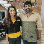 Lisha Chinnu Instagram - A day well went with the " Legends " over some intense conversation and thr experience about cinema 🎥 Acting direction nd more... #greatlearning #foracting #cinema #vijaysethupathi❤️ #nassarsir. Thank you @regin_roseactor and @chennaitheatre for tis session..