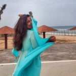 Lisha Chinnu Instagram - It's been a while now... How r u all guys ? . . . #blues #happyface #happyhour #stayactive #lishachinnu #livedpresent #beachvibes #windy #coolblues #womeninpr #womensupportingwomen #love #dancer #cirkleoflife #cirkleprandevents #livelife #musiclover🎶