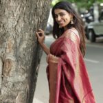 Lisha Chinnu Instagram - Wearing @kanakadhara.silks . . . Photos @zerogravityphotography