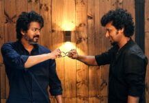 Lokesh Kanagaraj Instagram - Good evening guys! More than happy to join hands with Vijay na once again ❤️🔥 #Thalapathy67 🤜🏻🤛🏻