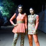 M.M. Manasi Instagram - "Us" Living our dream ❤️ #M3Live . @yummyfest_official @pephands_org 📸 - @chandanramesh24 👗- @madhumithas_atelier MUA & Hair - @makeup_with_maks @selva_hair_and_makeup_aritist @roopa_ravi_mua #Foodfestivalchennai #Musicalnight #Concert #LiveMusic #Pephands #MMManasi #MMMonissha #M3Sings YMCA Nandanam