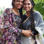 M.M. Manasi Instagram - #EnSwara Promotions 🌸 📸 - @trendy_captures24 👗 - @magizham_boutique Stylist - @ishita.108 Location - @aram.space #mmmanasi #mmmonissha #m3original #m3sisters #floral #happiness #sistergoals #sistersquad #smile #dress #unfiltered #reelsinstagram #reeloftheday