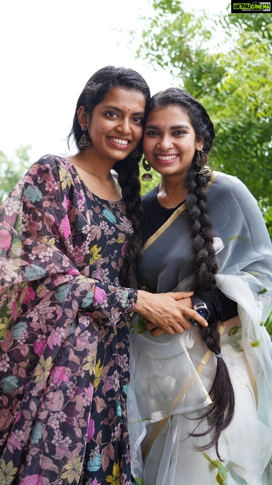 M.M. Manasi Instagram - #EnSwara Promotions 🌸 📸 - @trendy_captures24 👗 - @magizham_boutique Stylist - @ishita.108 Location - @aram.space #mmmanasi #mmmonissha #m3original #m3sisters #floral #happiness #sistergoals #sistersquad #smile #dress #unfiltered #reelsinstagram #reeloftheday