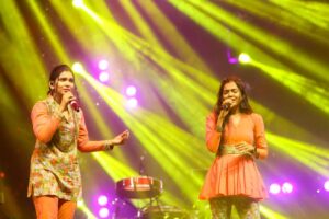 M.M. Manasi Instagram - What a day♥️
You guys were unbelievable ♥️♥️
Thank you for making our #M3Live in Chennai so special...
Can't wait to see you all again🤩🤩 @yummyfest_official @pephands_org

📸 - @chandanramesh24

👗- @madhumithas_atelier
MUA & Hair -  @makeup_with_maks @selva_hair_and_makeup_aritist @roopa_ravi_mua
 
#Foodfestivalchennai #Musicalnight #Concert #LiveMusic #Pephands