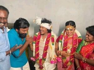 M. Sasikumar Instagram - #Pugazh #Bensiya 
Best wishes to both of you. It is lovely to see that you both found each other, fallen in love, and now you’re getting married 💐Congratulations on your new journey…

@vijaytvpugazh  #PugazhBensiya #marriage 
#HappyWedding 😍👍