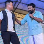 M. Sasikumar Instagram – Happy to meet my brothers n friends working in Singapore at May Day celebration on 29 may 
Thanks to @mwcsg @singtel  #singapore