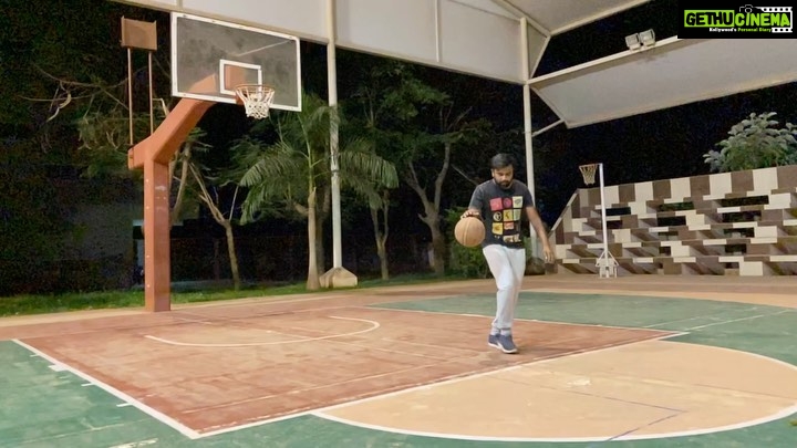 M. Sasikumar Instagram - #Basketball “Scared shots don’t make shots”