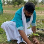 M. Sasikumar Instagram - I've accepted #HaraHaiTohBharaHai #GreenindiaChallenge from actor #jayaprakash sir Planted 3 saplings. Further I am nominating @thondankani @yours_anjali @nikhilavimalofficial to plant 3 trees & continue the chain 👍spl thanks to @MPsantoshtrs garu for taking this intiate #green
