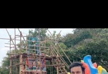 M. Sasikumar Instagram - சிவகங்கை மாவட்டம் ஈசனூர் அருள்மிகு செருவலிங்க அய்யனார் கோவில் கும்பாபிஷேகம் #Kumbhabhishekam after 12 years 🙏🏻 #sivagangai #Madurai #temple குலதெய்வம் 🙏🏻