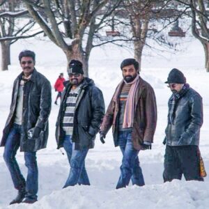 M. Sasikumar Instagram - மறக்க முடியாத நினைவுகள்…

#Norway #Throwback 
Miss you #jananathan Anna !

#Mysskin  @i_am_samuthirakani 
#Film #festival