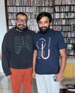 M. Sasikumar Instagram - Met @anuragkashyap10 after a long time, the creator I respect 😍
#FilmMaker
#gangsofwasseypur 
#subramaniyapuram