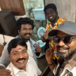 Ma Ka Pa Anand Instagram – Cakuuuz gang @djblackchennai @1gpmuthu @thangadurai_actor