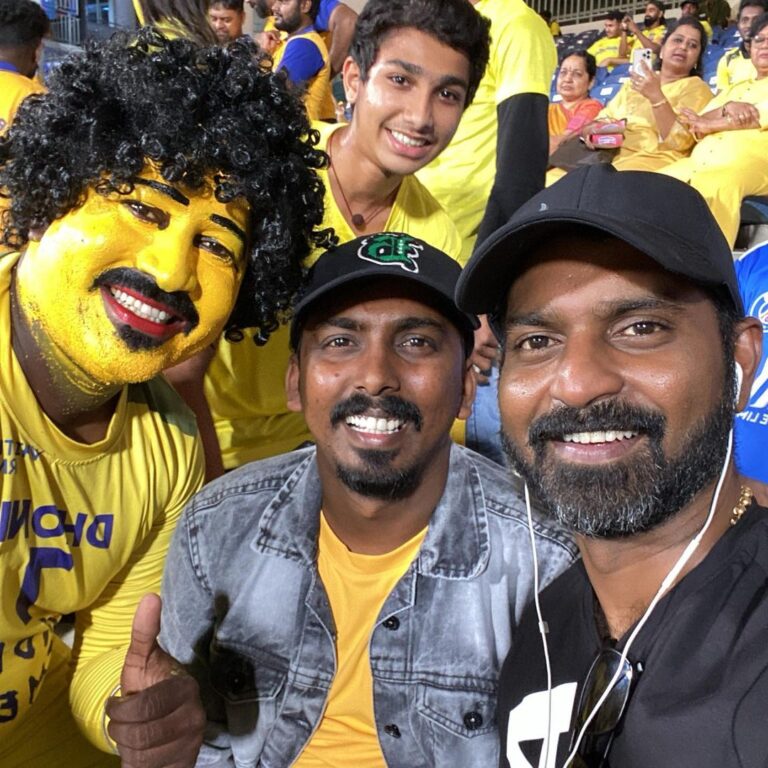 Ma Ka Pa Anand Instagram - @cricsuperfan @theindiacements csk fit
