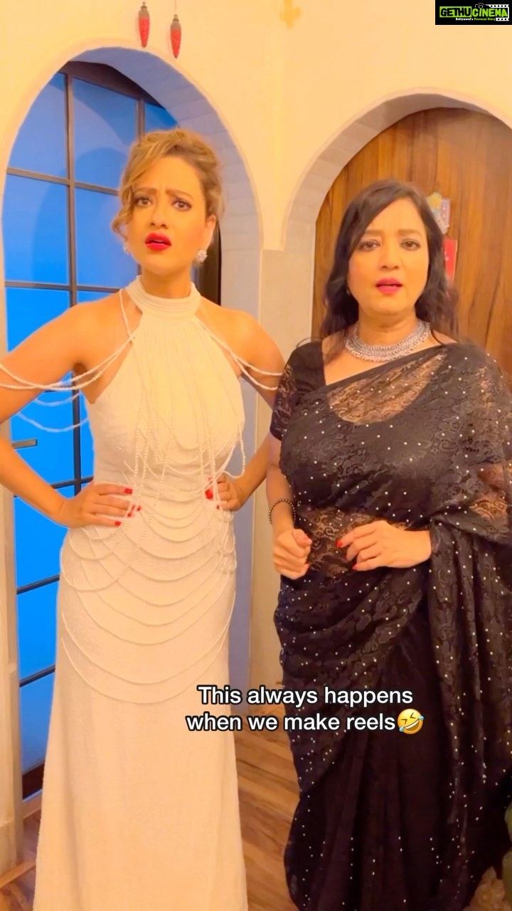 Madalsa Sharma Instagram - Humesha ki kahaani……🤣🤣🤣🤣 @sheelassharmaa #reels #reelsinstagram #madalsasharma #sheelasharma #mom #motherdaughter #loveyou #kavya #videooftheday #instadaily #instavideo #instagood #instamood #mood #trending #trendingreels #reelitfeelit #reelkarofeelkaro #reeloftheday #reelit #love #actorslife