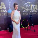 Madalsa Sharma Instagram - ITA 2022 ✨ Outfit by @majesticbyjapnah Styling by @nehagodhwani1 #ita #indiantelevisionacademyawards #madalsasharma #kavya #picoftheday #postoftheday #instadaily #instapic #instagood #instamood #mood #love #actorslife
