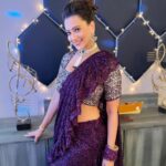Madalsa Sharma Instagram - Remember happiness is a way of travel, not a destination….💜 #quoteoftheday #thoughtoftheday #madalsasharma #kavya #picoftheday #postoftheday #instadaily #instapic #instagood #instamood #mood #love #actorslife