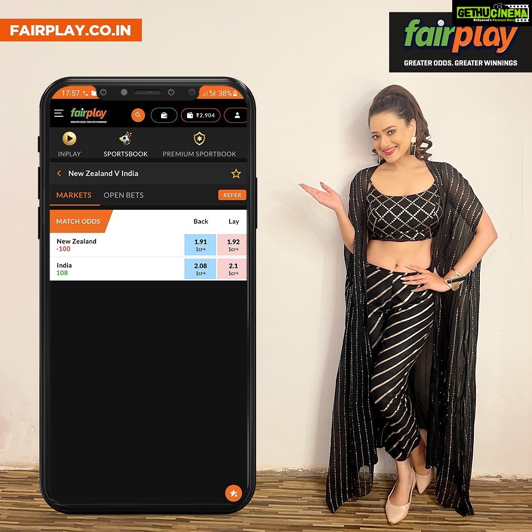 Madalsa Sharma Instagram - It’s your time to RISE & SHINE with the BEST Exchange – FairPlay! Register now for a HUGE 300% DEPOSIT BONUS! Multiply your money SUPER-FAST only at the BEST ODDS on FairPlay! @fairplay_india The ultimate experience awaits you at FairPlay – India’s #1 Exchange! 💰INSTANT ID creation on WhatsApp 💰FREE GOLD LOYALTY Status upgrade with upto 6% bonus on every deposit and special lossback 💰24/7 FREE Instant Withdrawals Get, set, bet and WIN! #fairplayindia #fairplay #safebetting #sportsbetting #sportsbettingindia #sportsbetting #cricketbetting #betnow #winbig #wincash #sportsbook #onlinebettingid #bettingid #cricketbettingid #bettingtips #premiummarkets #fancymarkets #winnings #earnnow #winnow #t20cricket #cricket #ipl2022 #t20 #getsetbet #livecasino #cardgames #betsetwin #worldcup