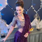 Madalsa Sharma Instagram - Remember happiness is a way of travel, not a destination….💜 #quoteoftheday #thoughtoftheday #madalsasharma #kavya #picoftheday #postoftheday #instadaily #instapic #instagood #instamood #mood #love #actorslife