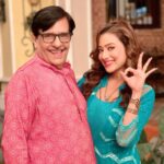 Madalsa Sharma Instagram – Humare pyaare Baapu ji❤️ @arvindvaidya3
#picoftheday #onset #madalsasharma #kavya #arvindvaidya #baapuji #instagood #instamood #instalove #instaphoto #starplus #disneyplushotstar #love #actorslife
